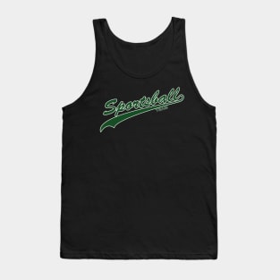 Sportsball! (Green & White) Tank Top